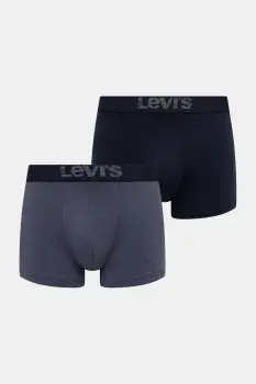 Levi's boxeri 2-pack culoarea bleumarin, 37157-1307 imagine