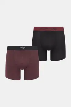 Levi's boxeri 2-pack culoarea bordo, 37149-1176 imagine