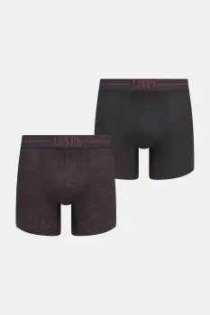 Levi's boxeri 2-pack culoarea negru, 37149-1169 imagine
