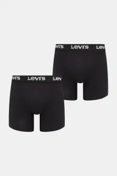 Levi's boxeri 2-pack culoarea negru, 37149-1191 imagine