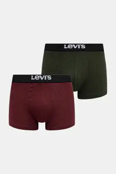 Levi's boxeri 2-pack culoarea verde, 37149-1224 imagine