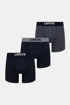 Levi's boxeri 3-pack culoarea bleumarin, 37149-1186 imagine