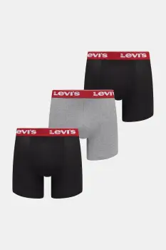Levi's boxeri 3-pack culoarea rosu, 37149-1203 imagine