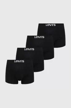 Levi's boxeri 4-pack barbati, culoarea albastru marin imagine