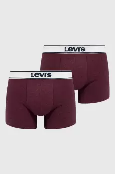 Levi's Boxeri barbati, culoarea maro imagine