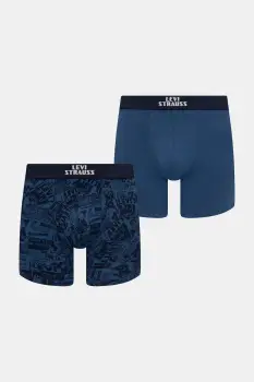 Levi's boxeri pentru barbati, din bumbac cu elastan pachet de 2 imagine