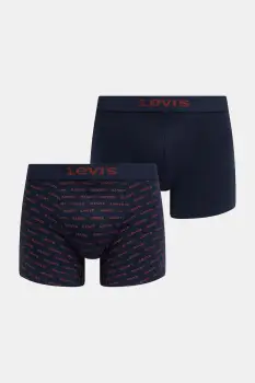 Levi's boxeri pentru barbati, din bumbac cu elastan, pachet de 2 imagine