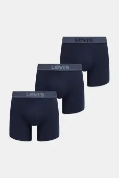 Levi's boxeri pentru barbati, din bumbac cu elastan, pachet de 3 imagine
