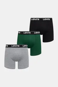 Levi's boxeri pentru barbati, din bumbac cu elastan pachet de 3 imagine