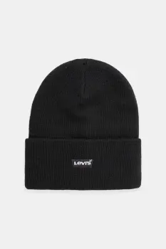 Levi's caciula copii LAN TONAL EMBROIDERED BEANIE culoarea negru, 9A8707 imagine