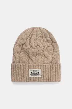 Levi's caciula din amestec de lana culoarea bej, 004D4 imagine