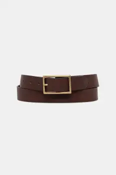 Levi's curea de piele RECTANGLE BUCKLE imagine