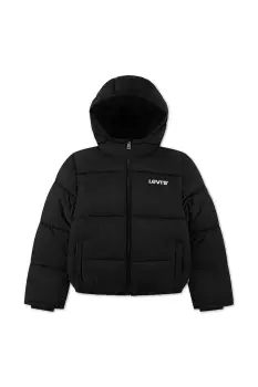 Levi's geaca copii HVWT PUFFER WITH LOGO ELAS culoarea negru, 9EN633 imagine