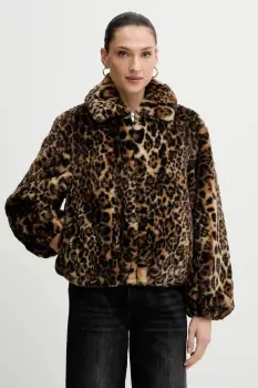 Levi's geaca culoarea maro, de tranzitie, oversize, 0050B imagine