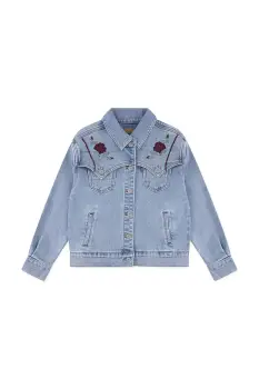 Levi's geaca de blugi pentru copii OVERSIZED WESTERN TRUCKER 4EN567 imagine