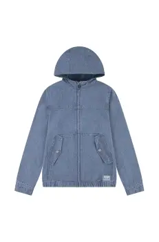 Levi's geaca de blugi pentru copii SUTRO FULL ZIP JACKET 9EM380 imagine