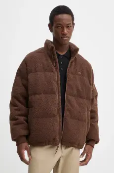 Levi's geaca de puf barbati, culoarea maro, de iarna, A8558 imagine