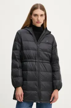 Levi's geaca de puf femei, culoarea negru, de tranzitie, A8525 imagine