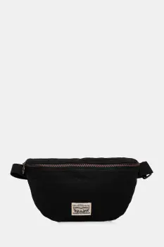 Levi's Geanta de bumbac culoarea negru, 002H1-0000 imagine