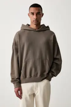 Levi's hanorac cu gluga pentru barbati cu bumbac SOFT CROPPED imagine