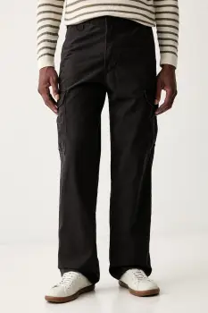 Levi's pantaloni baggy pentru barbati din bumbac XX CARGO BAGGY imagine