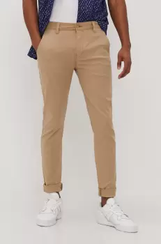 Levi's Pantaloni barbati, culoarea bej imagine