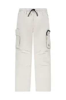 Levi's pantaloni copii PARACHUTE CARGO PANTS culoarea bej, uni, 8EM373 imagine