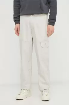 Levi's pantaloni de bumbac PATCH POCKET CARGO culoarea bej, cu fason cargo imagine