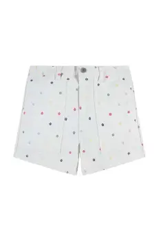 Levi's pantaloni scurti copii culoarea bej, modelator imagine