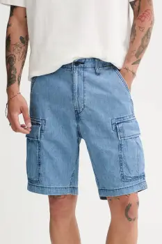 Levi's pantaloni scurti din bumbac CARRIER CARGO SHRT-2 001KG imagine