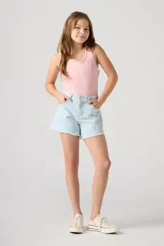 Levi's pantaloni scurti din denim pentru copii DAISY DENIM A LINE SHORT imagine