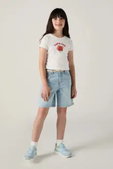 Levi's pantaloni scurti din denim pentru copii LVG 94 BAGGY SHORT imagine