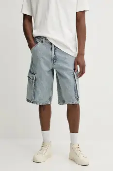 Levi's pantaloni scurti jeans 478 BAGGY CARGO SHORTS 001GU imagine