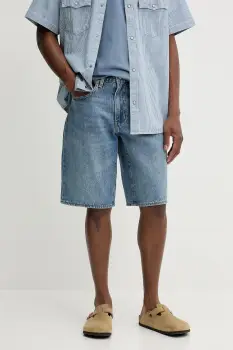 Levi's pantaloni scurti jeans 478 BAGGY SHORTS 001JM imagine
