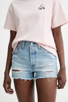 Levi's pantaloni scurti jeans 501(R) ORIGINAL imagine