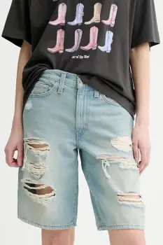 Levi's pantaloni scurti jeans MIDDY JORT imagine