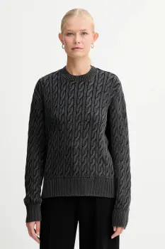 Levi's pulover de bumbac culoarea negru, 0037S imagine