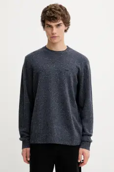 Levi's pulover din amestec de lana culoarea bleumarin, light, A4320 imagine