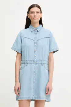 Levi's rochie denim SS LOGAN WESTERN imagine