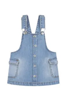Levi's rochie din denim pentru bebelusi CARGO POCKET SKIRTALL mini, drept, 1EM257 imagine
