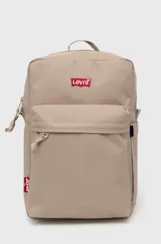 Levi's rucsac culoarea bej, mare, neted imagine