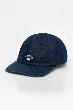 Levi's sapca de baseball din bumbac culoarea bleumarin, cu imprimeu, 000AG-0003 imagine