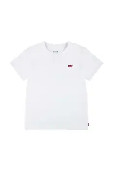 Levi's tricou copii culoarea alb imagine