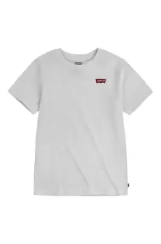 Levi's Tricou copii culoarea alb, material neted imagine