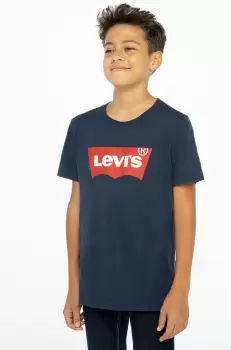 Levi's Tricou copii culoarea albastru marin, cu imprimeu imagine