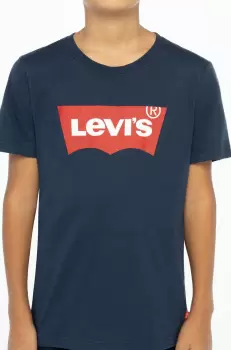 Levi's Tricou copii culoarea albastru marin, cu imprimeu imagine