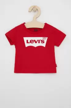 Levi's Tricou copii culoarea rosu, cu imprimeu imagine