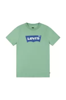 Levi's tricou copii culoarea verde, cu imprimeu imagine