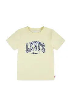 Levi's tricou copii LEVIS CHAMBRAY APPLIQUE TO imagine