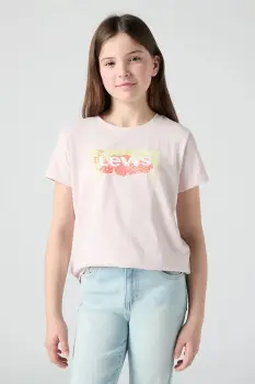 Levi's tricou copii STRAWBERRY SS BATWING TEE imagine